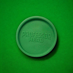 Professor Herb Biodegradable Hemp Tea Shredder Grinder (2 Part) - Green