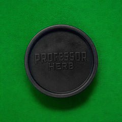 Professor Herb Biodegradable Hemp Tea Shredder Grinder (2 Part) - Black