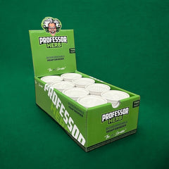 Professor Herb Biodegradable Hemp Tea Shredder Grinder (2 Part) - White