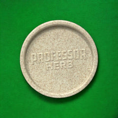 Professor Herb Biodegradable Hemp Tea Shredder Grinder (2 Part) - White