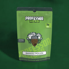 Professor Herb Hemp Solid Extract (2g) - Banana Pollen Hash (15%)