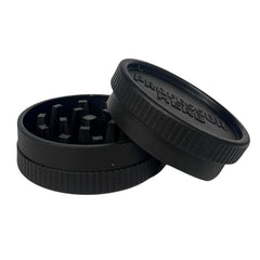Professor Herb Biodegradable Hemp Shredder Grinder (2 Part) - Black