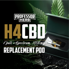 Professor Herb 1000mg Full Spectrum H4CBD 1ml Replacement Pod