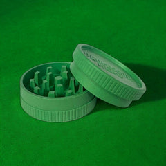 Professor Herb Biodegradable Hemp Tea Shredder Grinder (2 Part) - Green