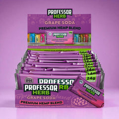 Professor Herb Premium Hemp Blend (Box of 10) - Grape Soda