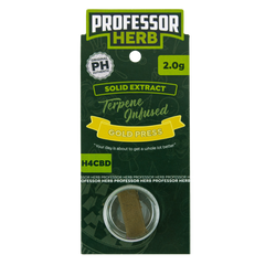Professor Herb H4CBD Solid Extract 2.0g - Gold Press