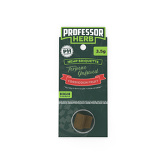 Professor Herb Hemp Briquette Hash 3.5g Forbidden Fruit